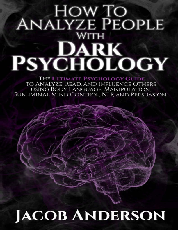 How to Analyze People with Dark Psychology