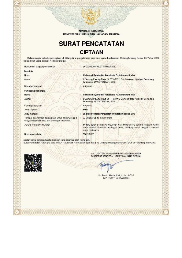 HAKI DAN BUKU SEJARAH PRANCIS