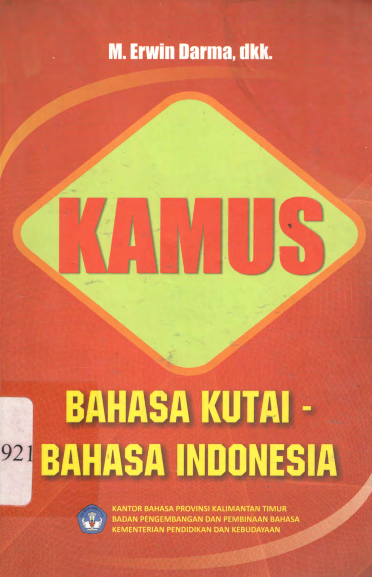 Kamus Bahasa Kutai - Bahasa Indonesia